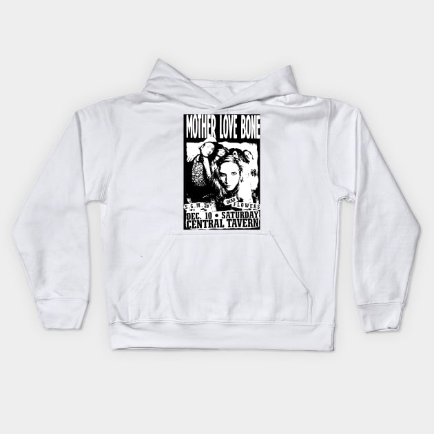 Mother Love Bone Kids Hoodie by forseth1359